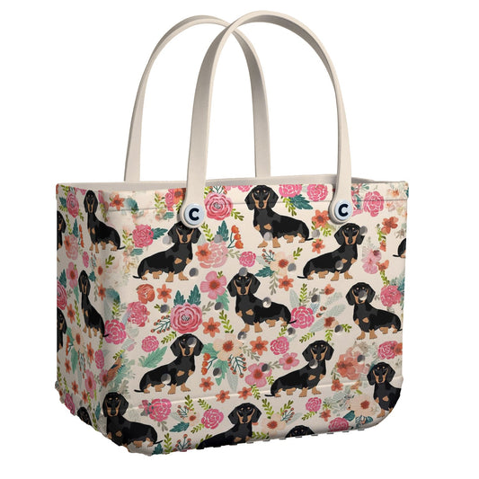 Ceeprints Cee™ Bag Dachshund Bloom Delight