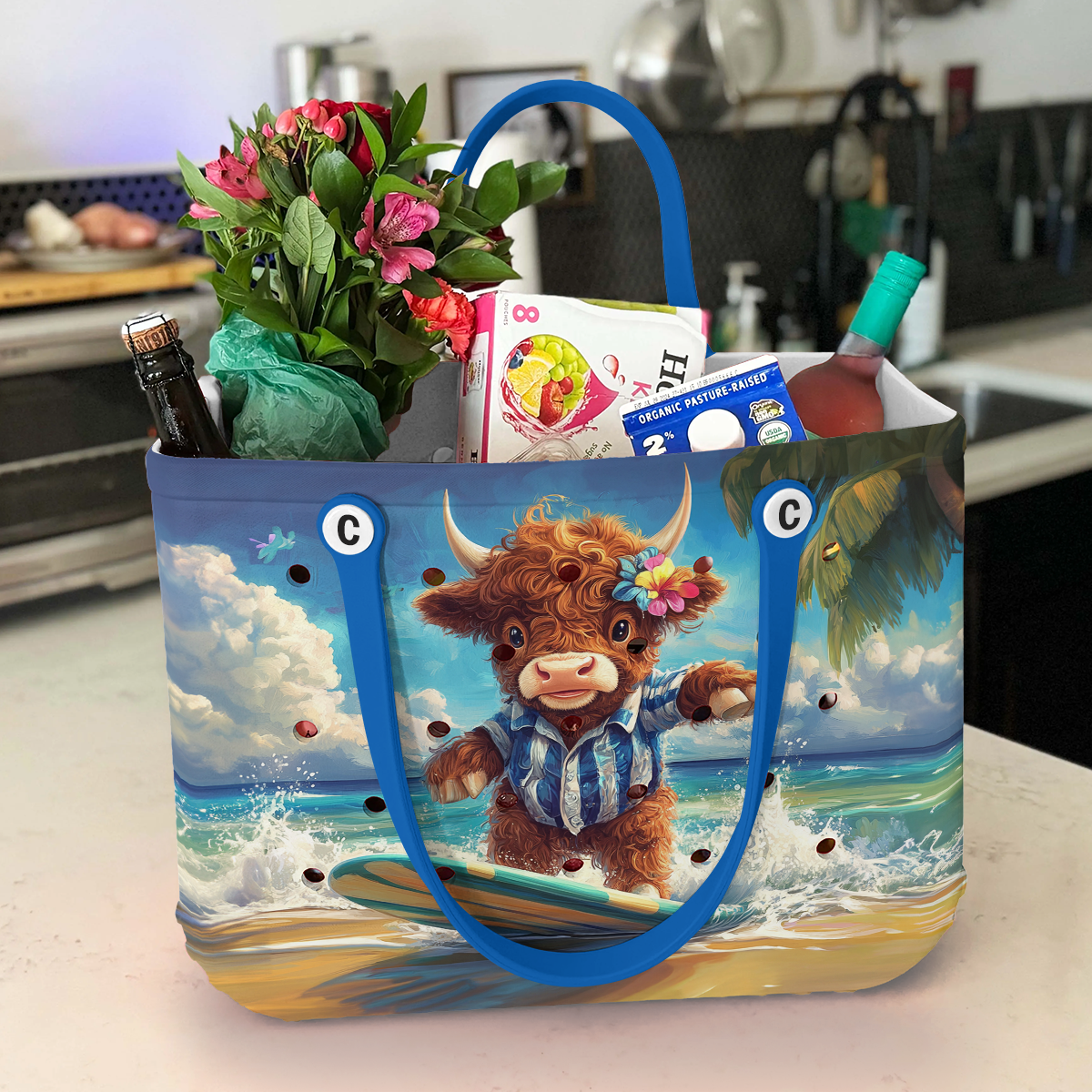 Ceeprints Cee™ Bag Cowabunga, Moo!