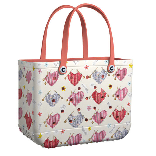 Ceeprints Cee™ Bag All you knit is love