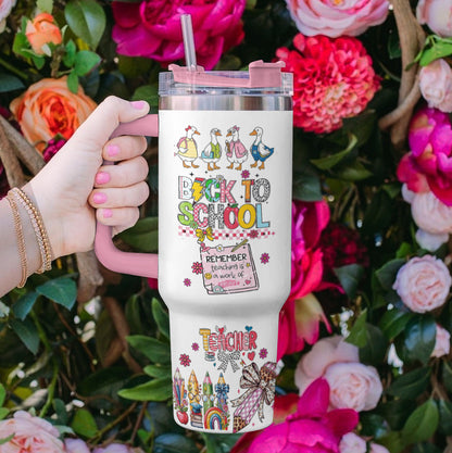 Ceeprints Tumbler Back To School Vibes