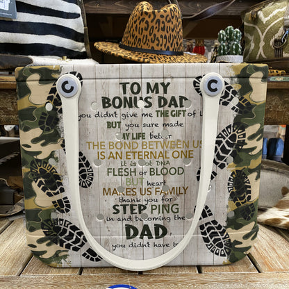Ceeprints Cee™ Bag To My Bonus Dad