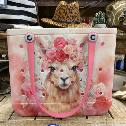 Ceeprints Cee™ Bag Floral Llama Muse