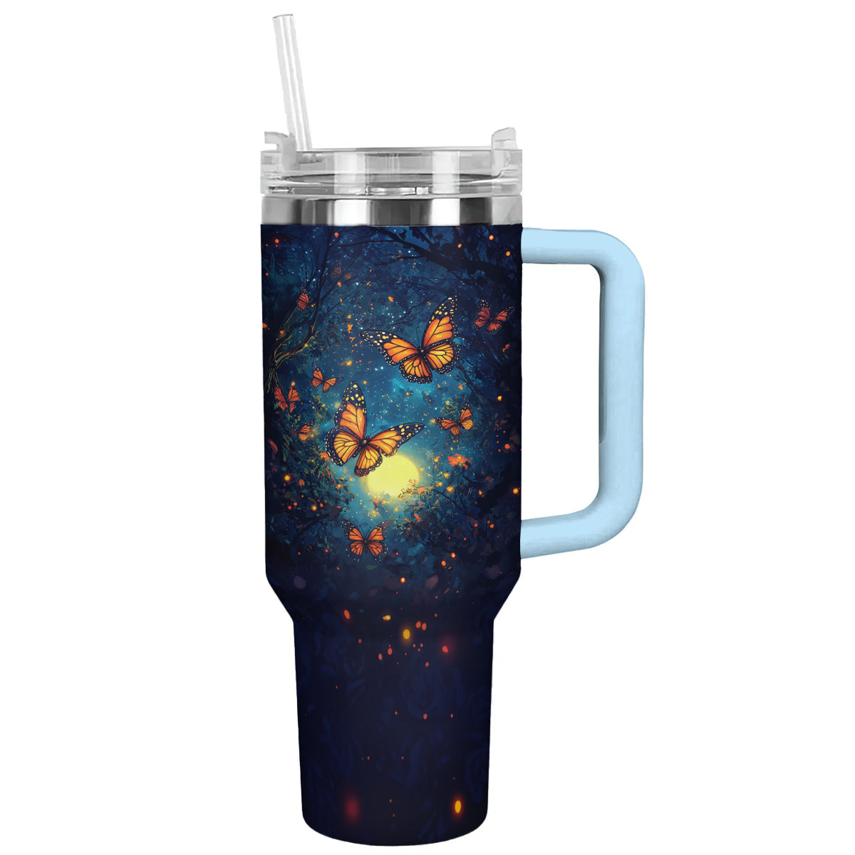 Ceeprints Tumbler Moonlight Butterflies