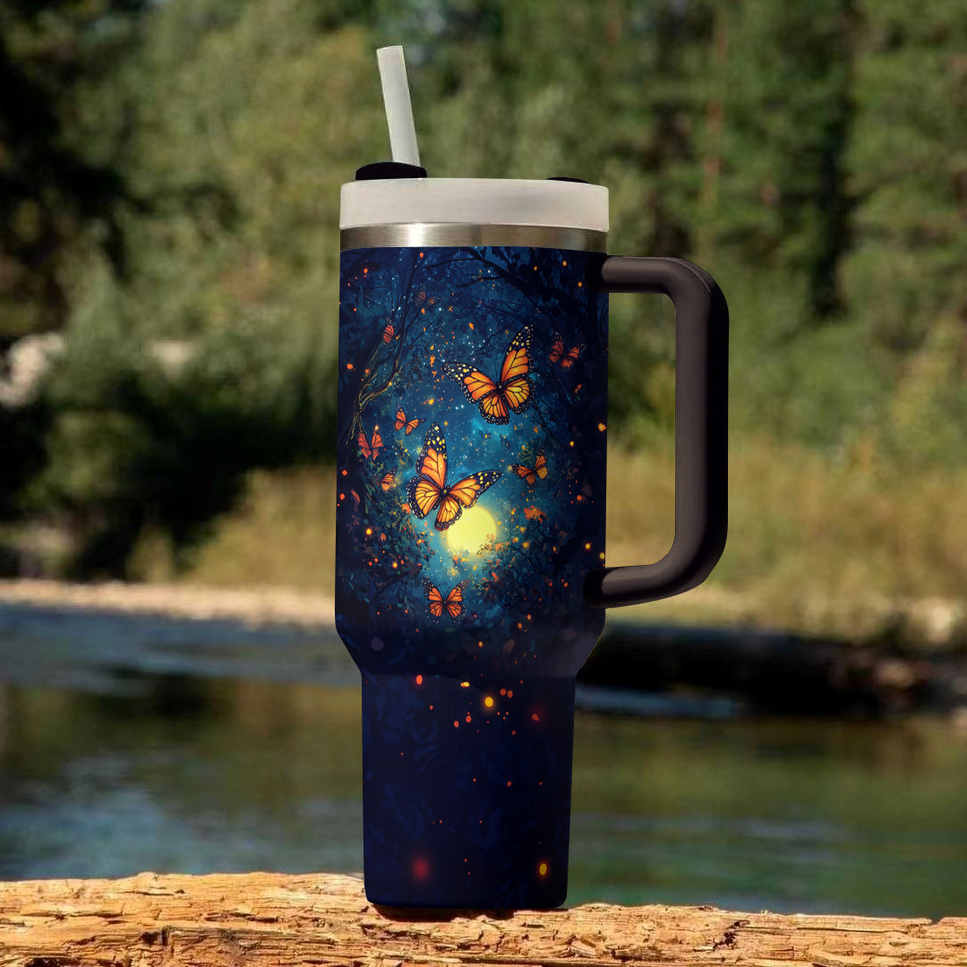 Ceeprints Tumbler Moonlight Butterflies