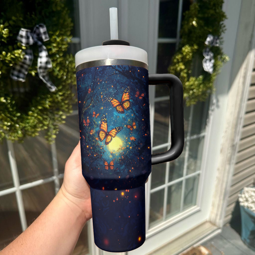 Ceeprints Tumbler Moonlight Butterflies