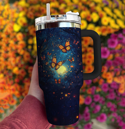 Ceeprints Tumbler Moonlight Butterflies