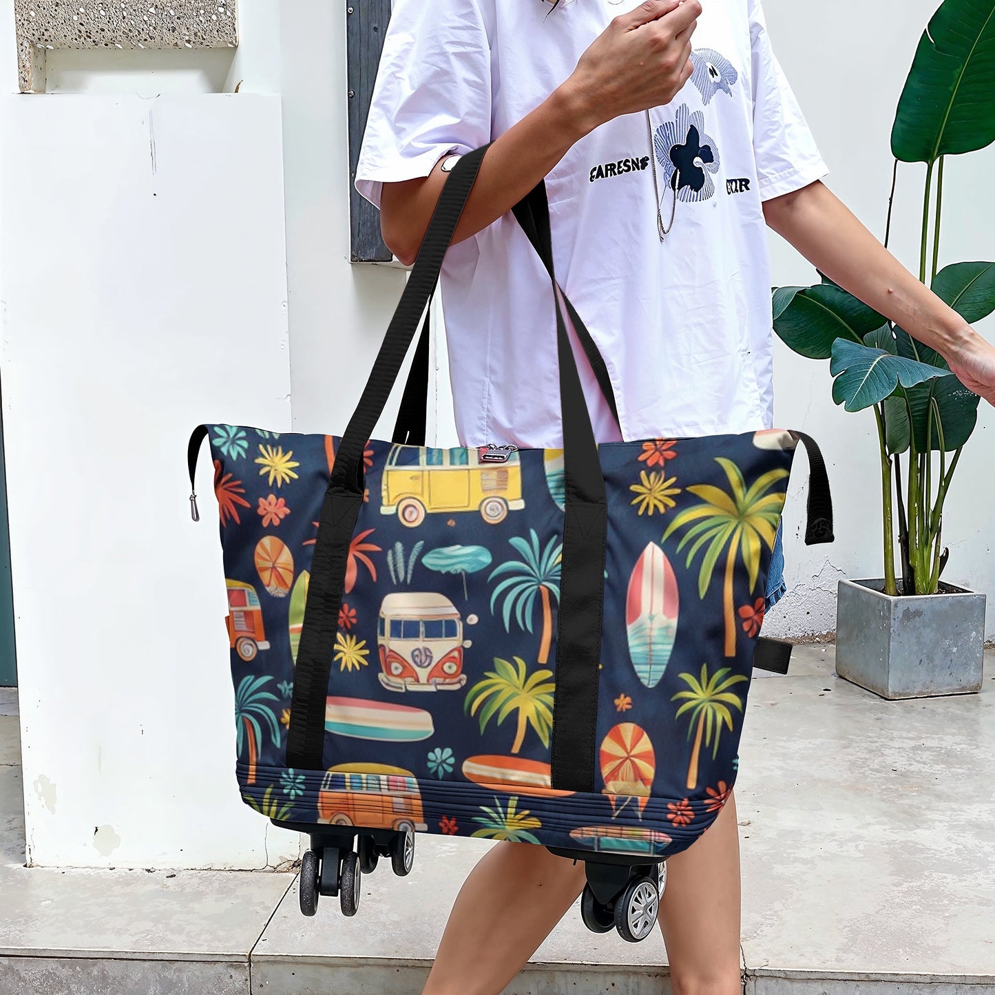 Cee™ Rolling Duffle Bag Tropical Camper
