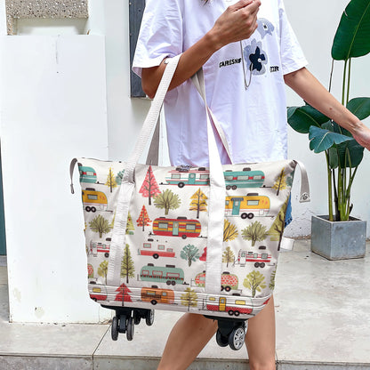 Cee™ Rolling Duffle Bag Happy Camper