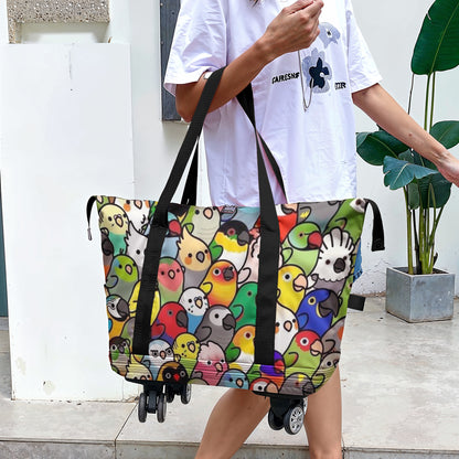 Cee™ Rolling Duffle Bag Parrot Parade