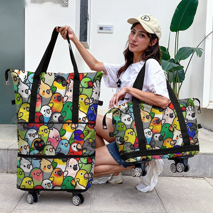 Cee™ Rolling Duffle Bag Parrot Parade