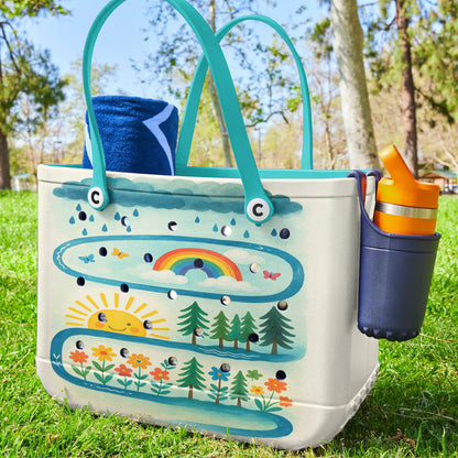 Ceeprints Cee™ Bag Raindrop Journey