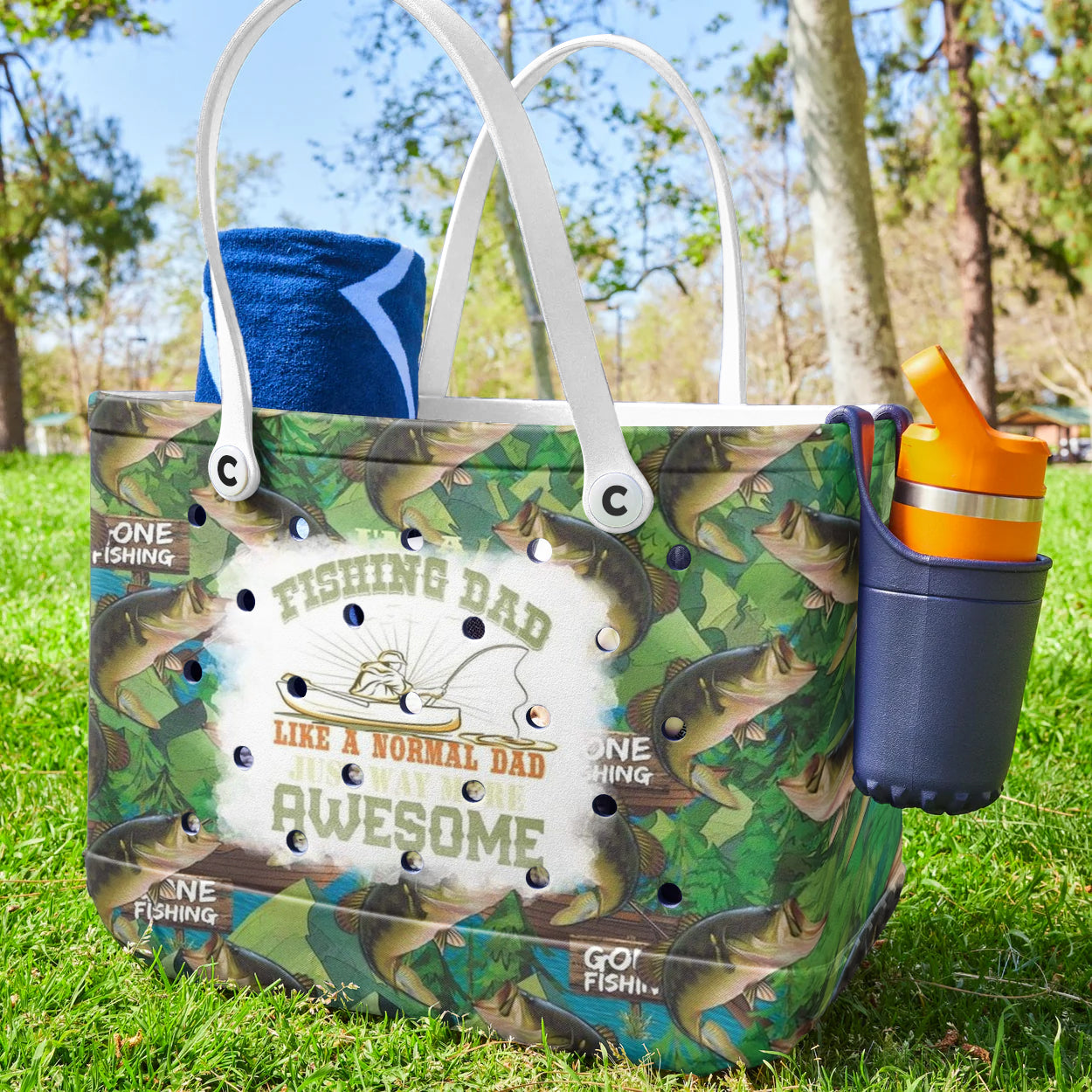 Ceeprints Cee™ Bag Fishing Dad