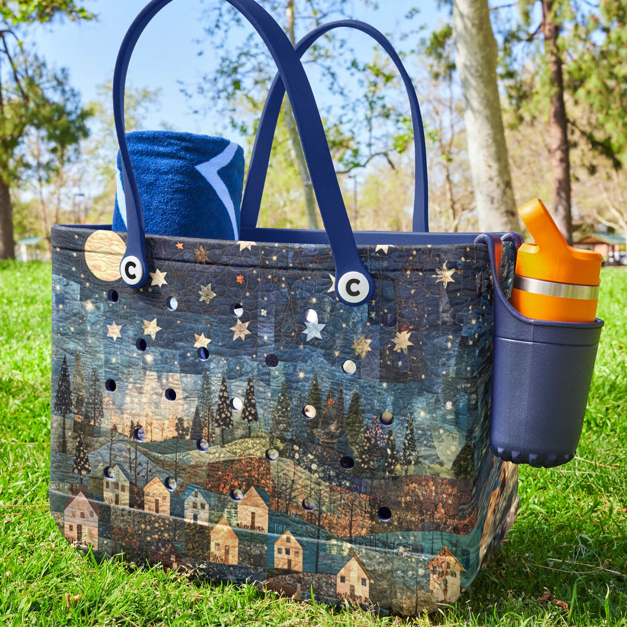 Ceeprints Cee™ Bag Starlit Village