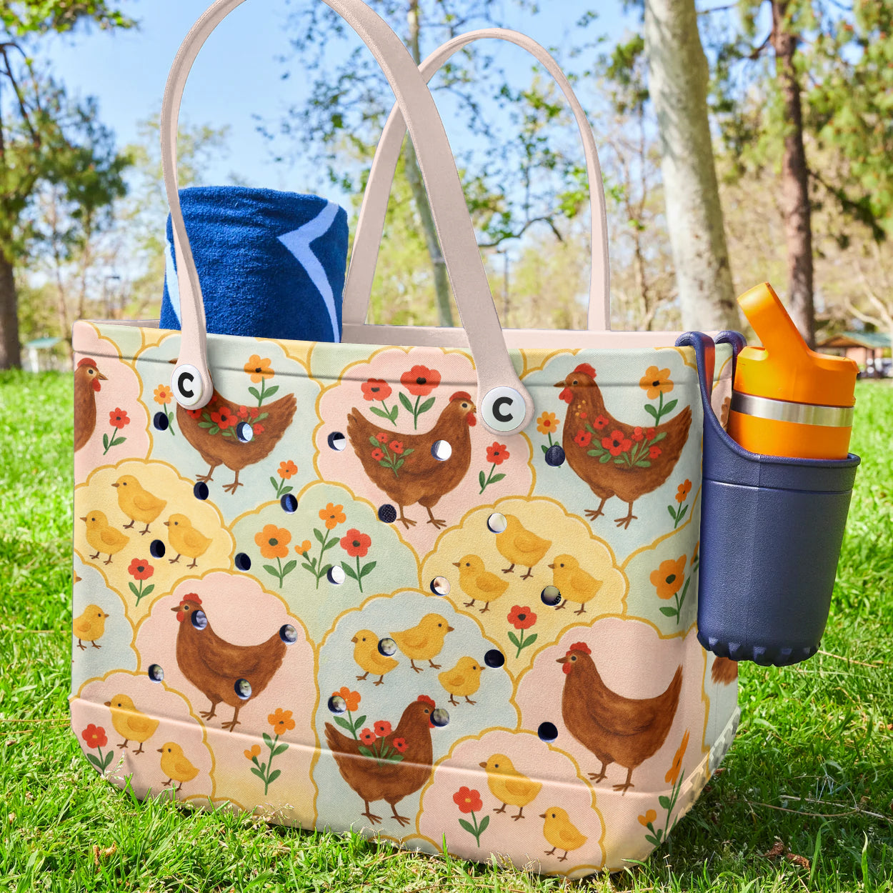 Ceeprints Cee™ Bag Blooming Barnyard