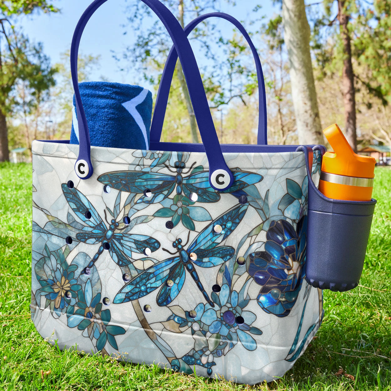 Ceeprints Cee™ Bag Blue Dragonfly Dreams