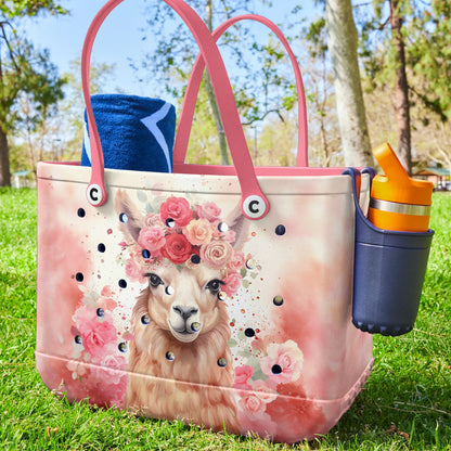 Ceeprints Cee™ Bag Floral Llama Muse