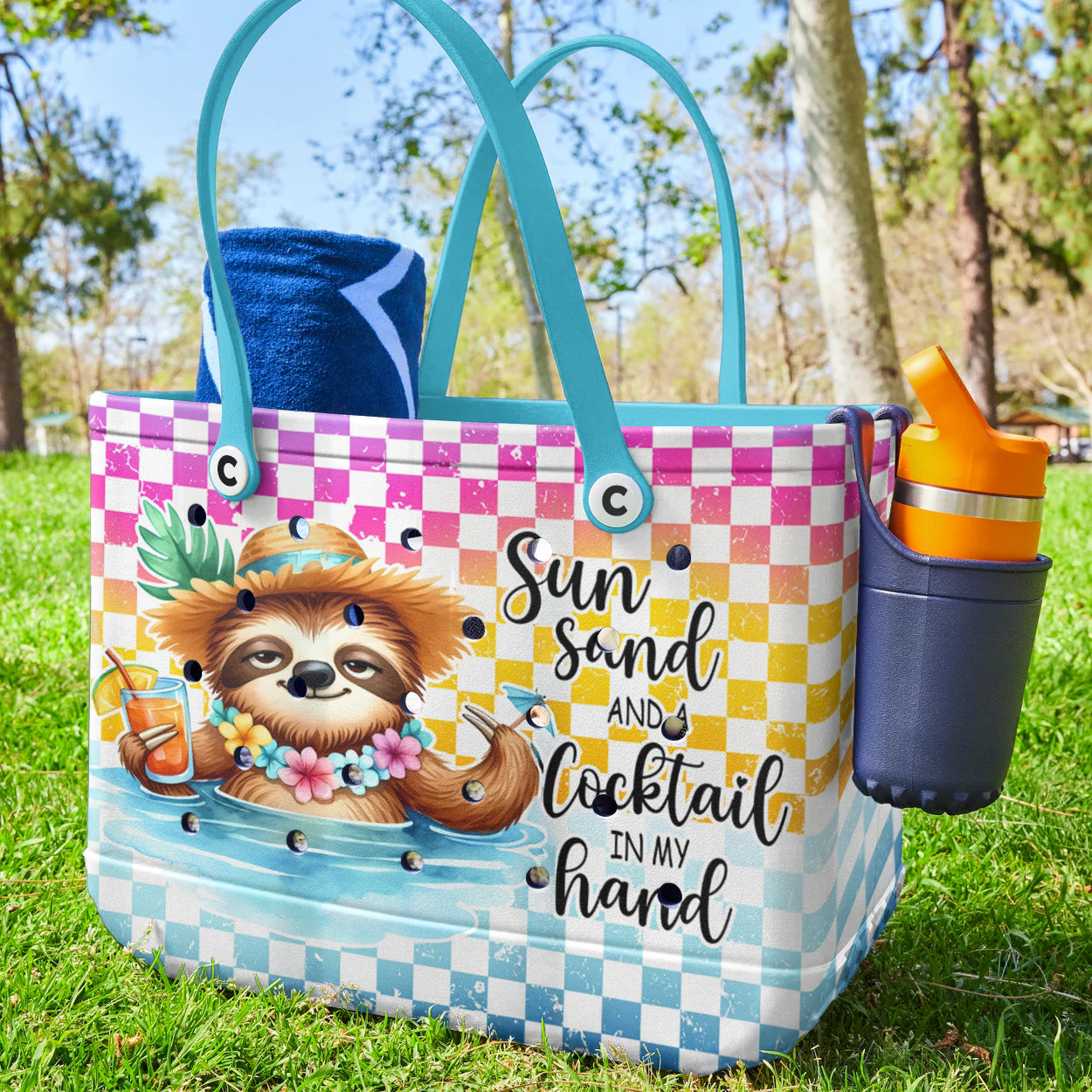 Ceeprints Cee™ Bag Sunset Sloth Vibes