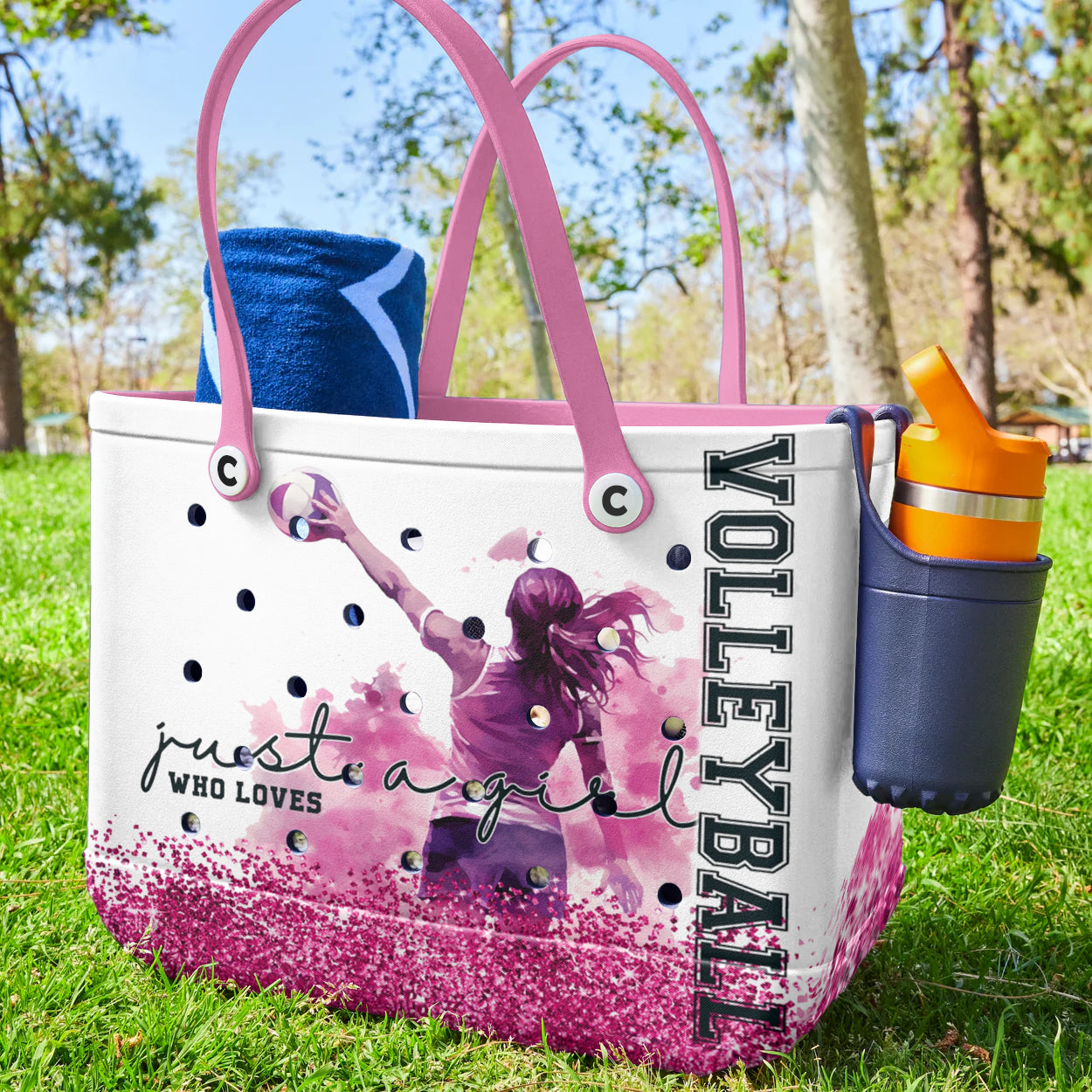 Ceeprints Cee™ Bag Just A Girl Who Loves Volleyball
