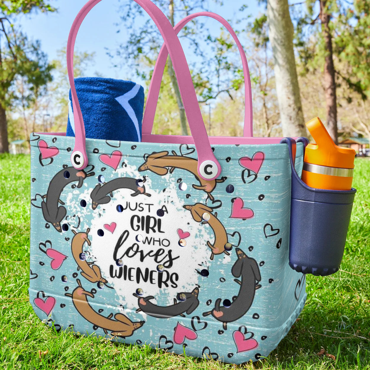 Ceeprints Cee™ Bag Just A Girl Who Loves Wieners