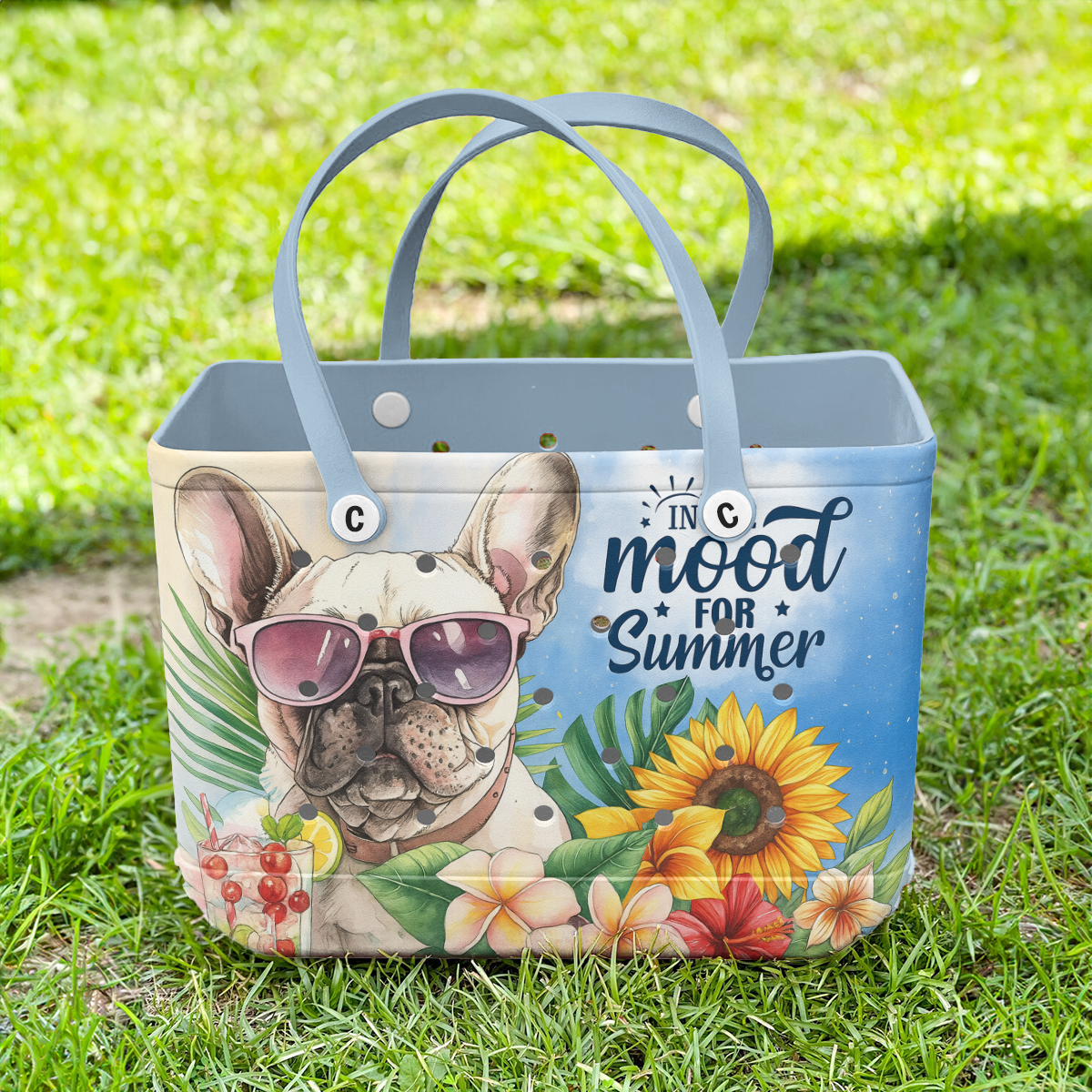 Ceeprints Cee™ Bag Frenchie Vibes, Summer Mood