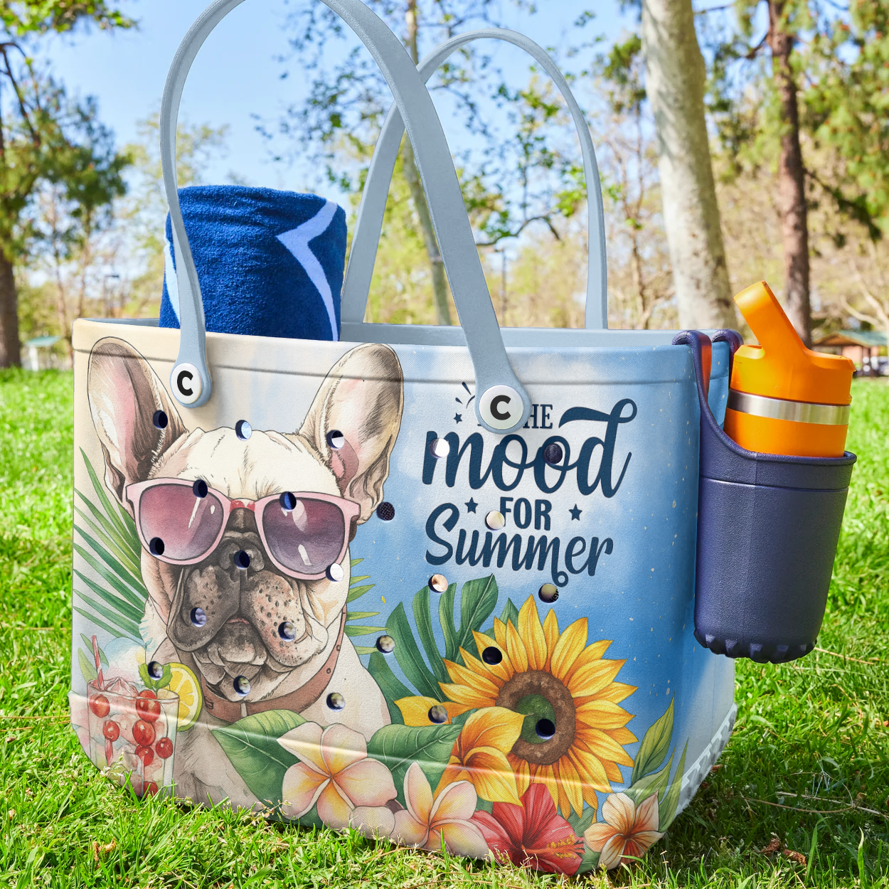 Ceeprints Cee™ Bag Frenchie Vibes, Summer Mood