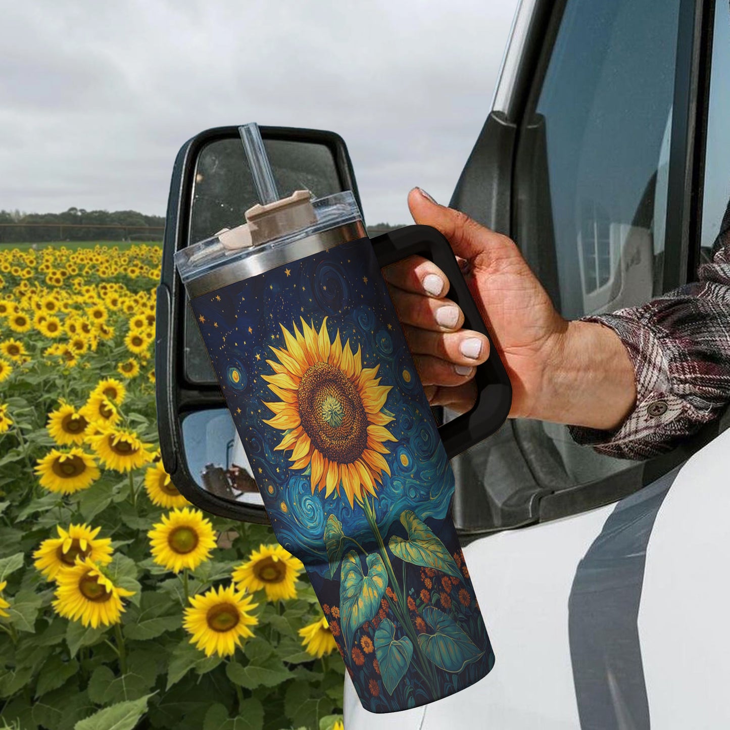 Ceeprints Tumbler Night Bloom