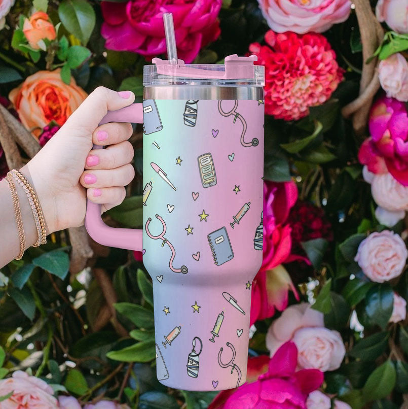 Ceeprints Tumbler Nurse's Glow