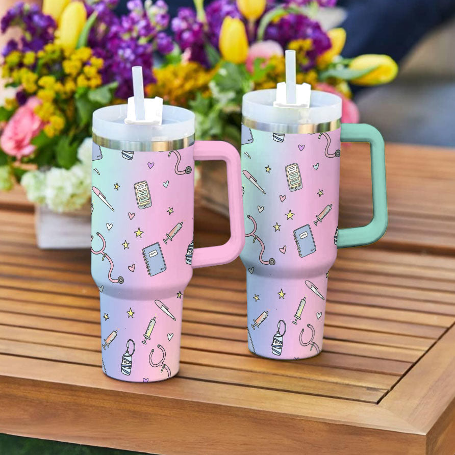 Ceeprints Tumbler Nurse's Glow