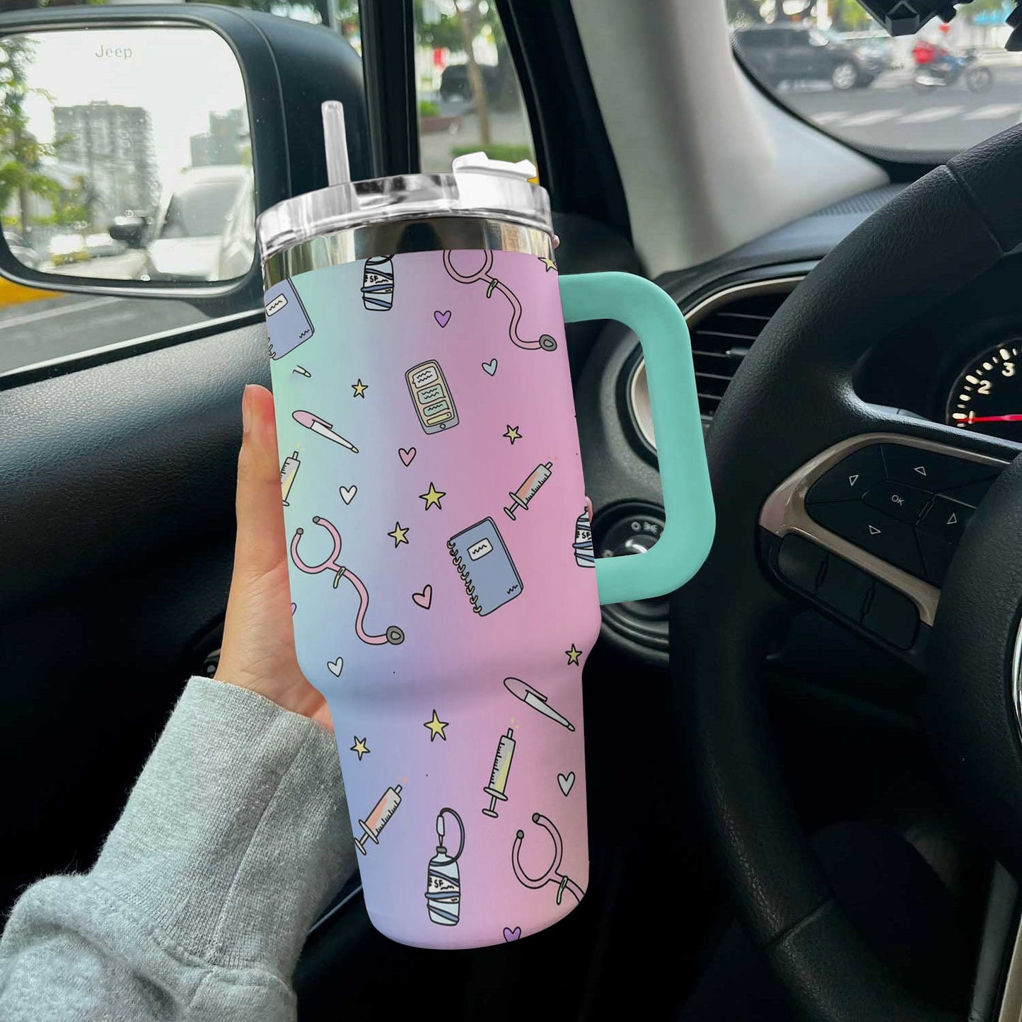Ceeprints Tumbler Nurse's Glow
