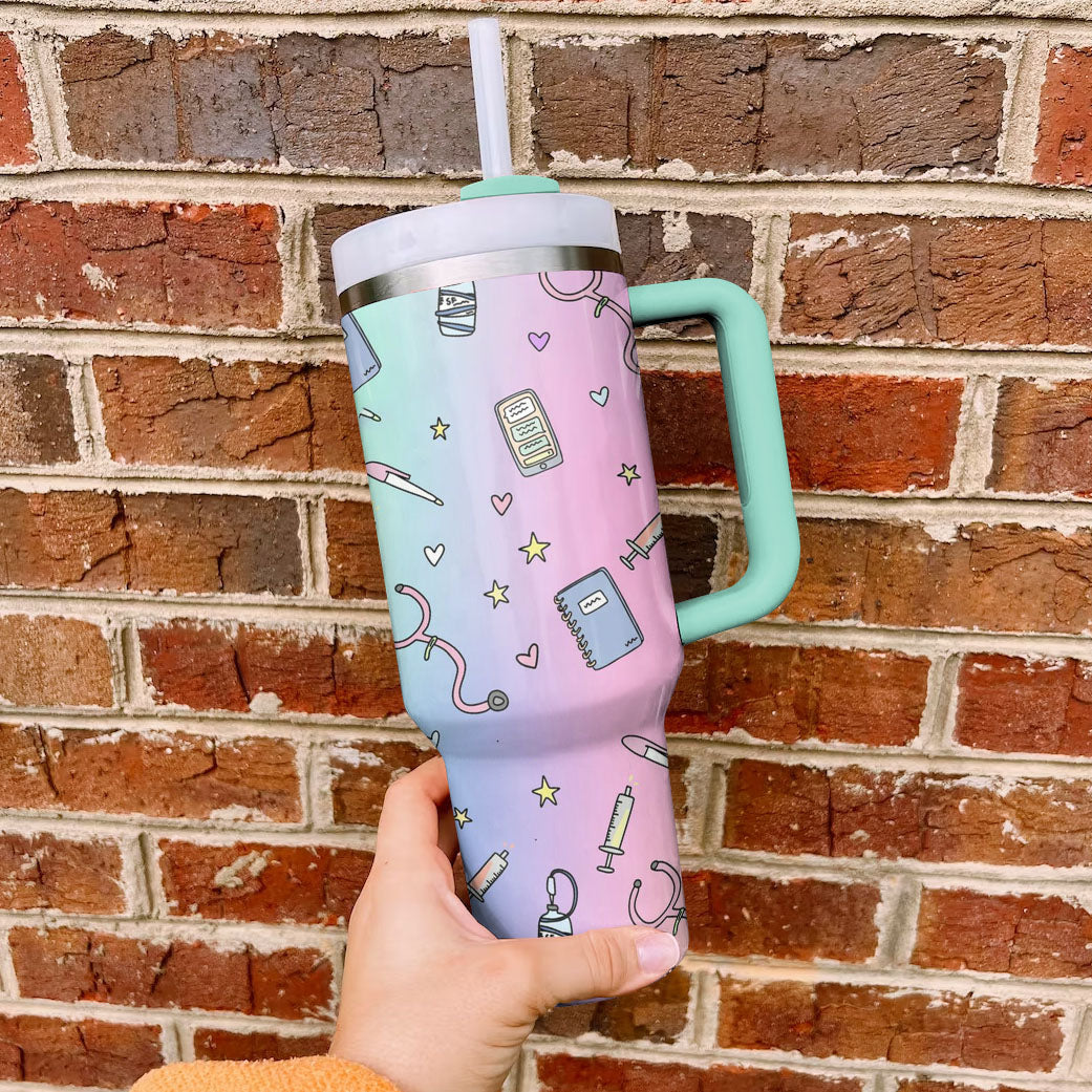 Ceeprints Tumbler Nurse's Glow