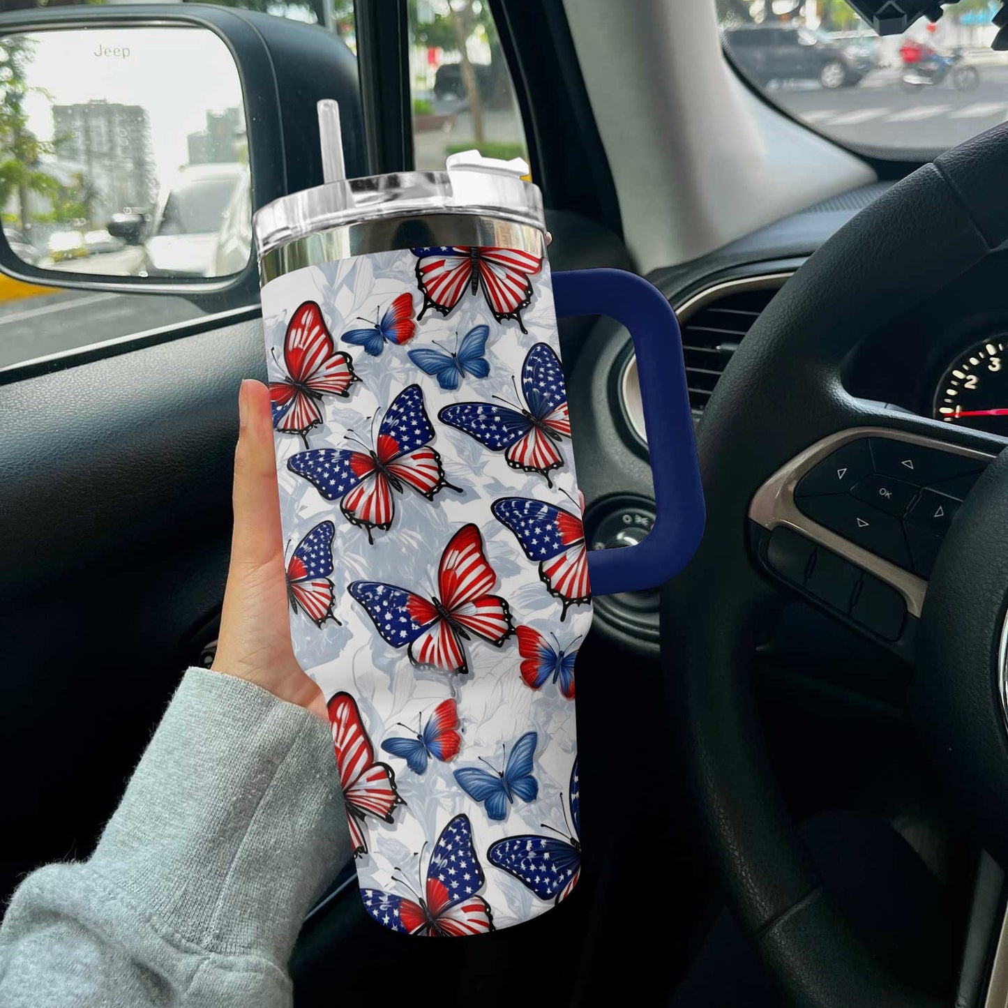 Ceeprints Tumbler Patriotic Wings