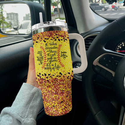 Ceeprints Tumbler Sofltball Life