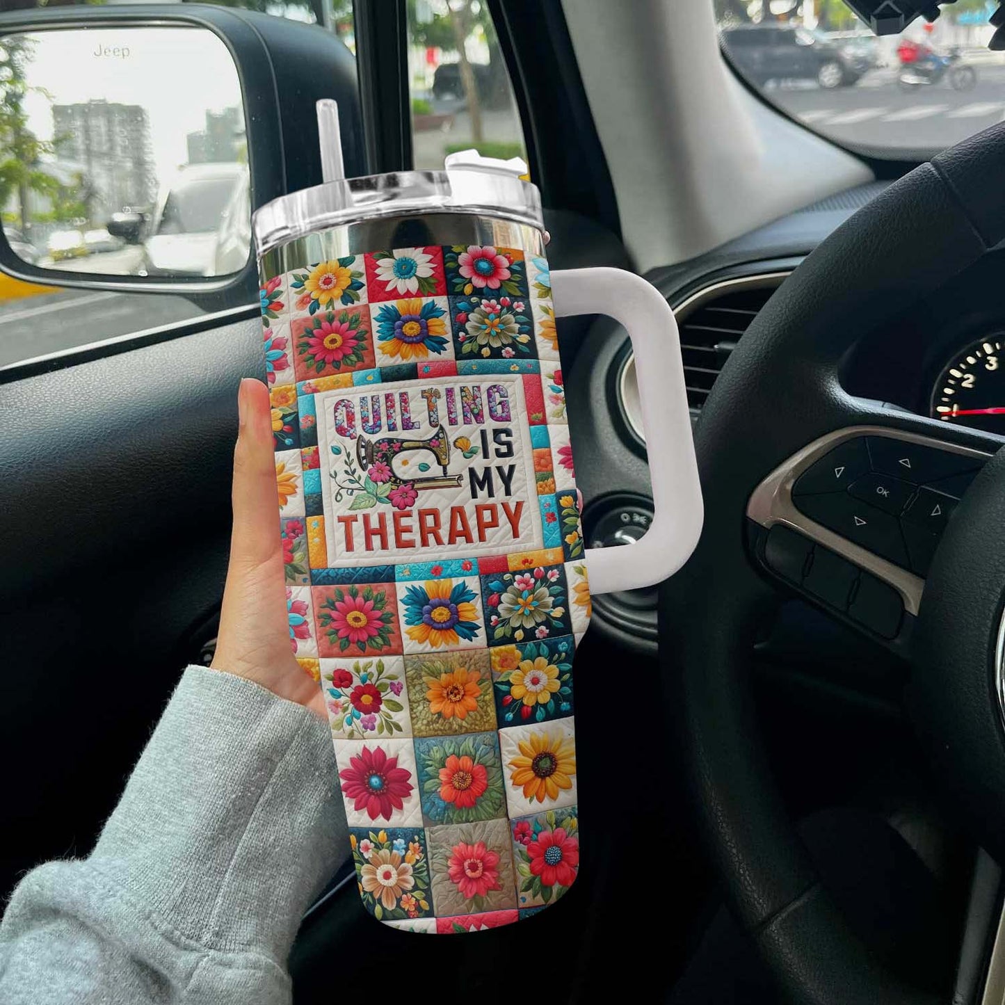 Ceeprints Tumbler Quilter’s Bliss