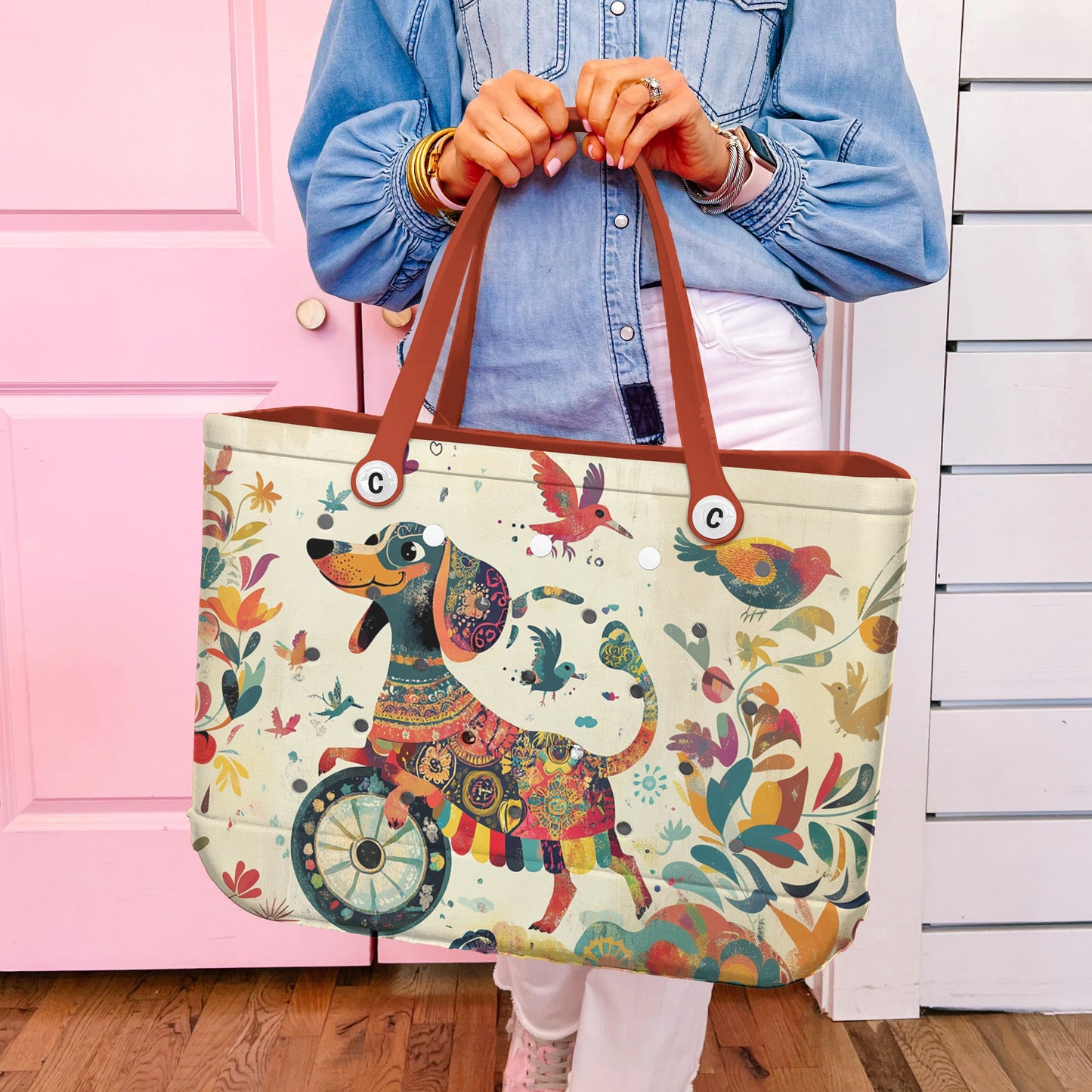 Ceeprints Cee™ Bag Woof and Bloom