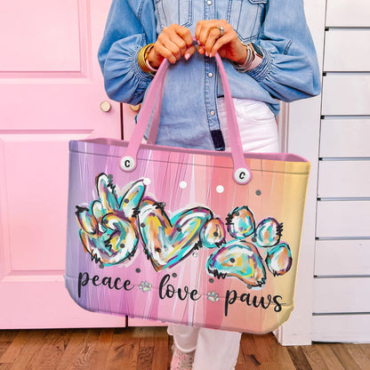 Ceeprints Cee™ Bag Peace Love Paws