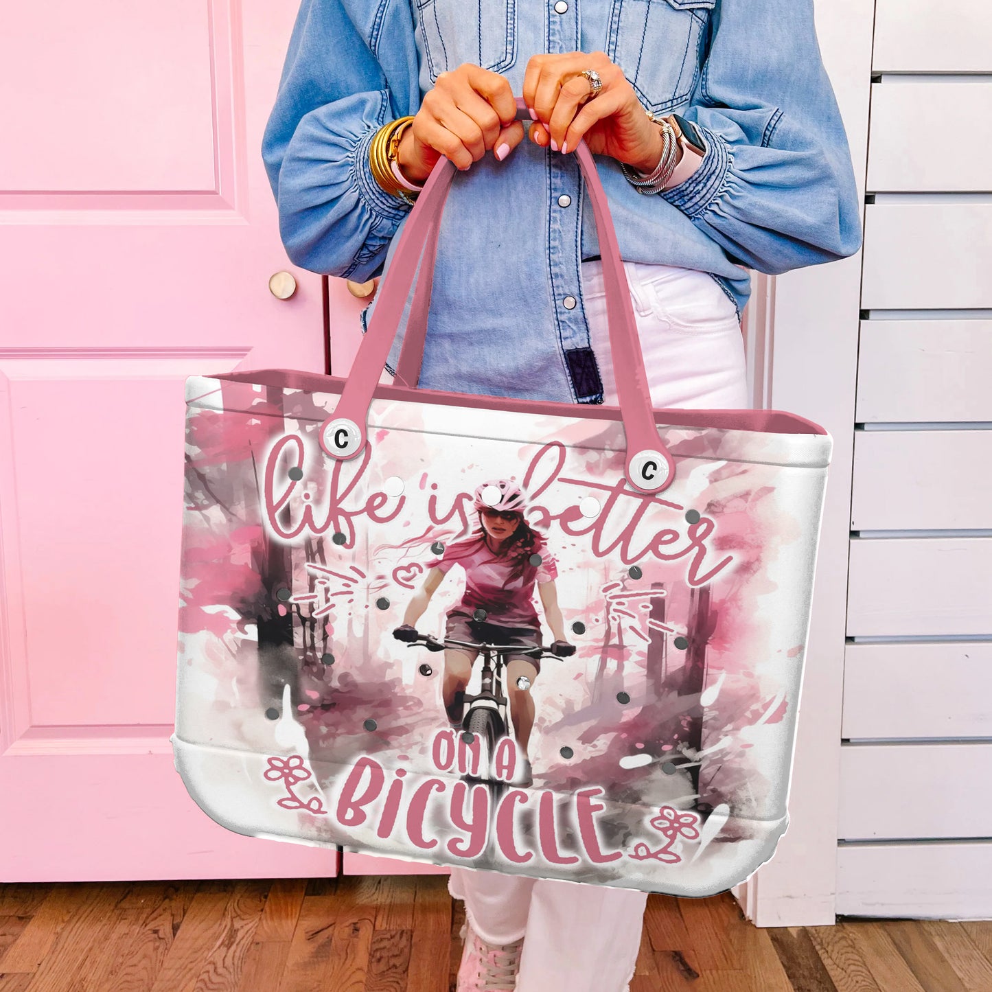 Ceeprints Cee™ Bag Life Is Better On A Bicycle