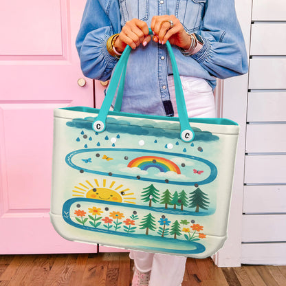 Ceeprints Cee™ Bag Raindrop Journey