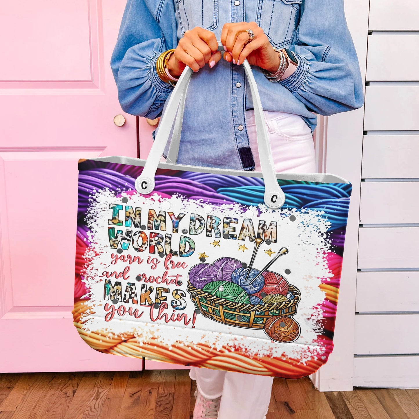 Ceeprints Cee™ Bag Yarnaholic’s Dream