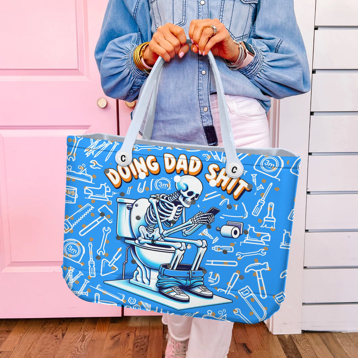 Ceeprints Cee™ Bag Sarcastic Skeleton