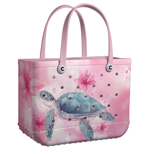 Ceeprints Cee™ Bag Pink Petal Turtle
