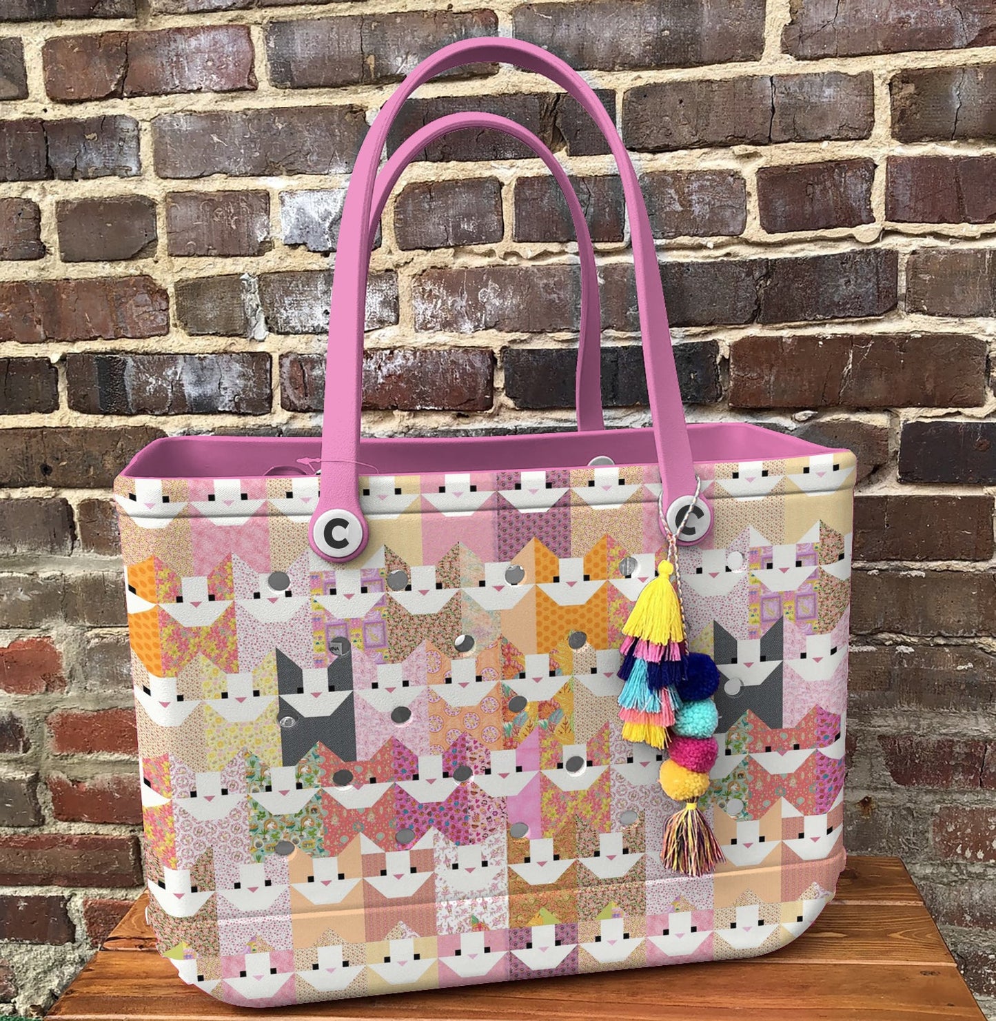 Ceeprints Cee™ Bag Purr-ty in Pink