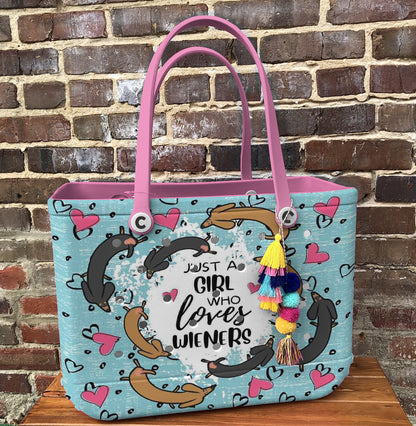 Ceeprints Cee™ Bag Just A Girl Who Loves Wieners