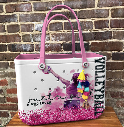 Ceeprints Cee™ Bag Just A Girl Who Loves Volleyball