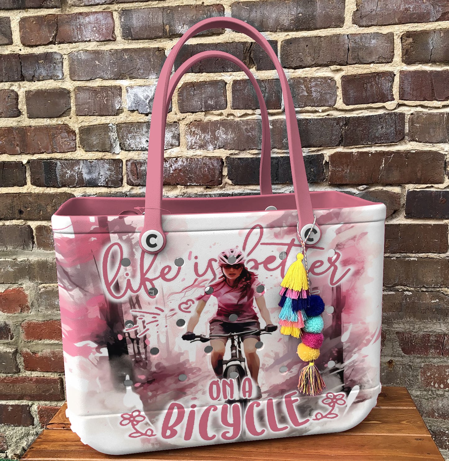 Ceeprints Cee™ Bag Life Is Better On A Bicycle