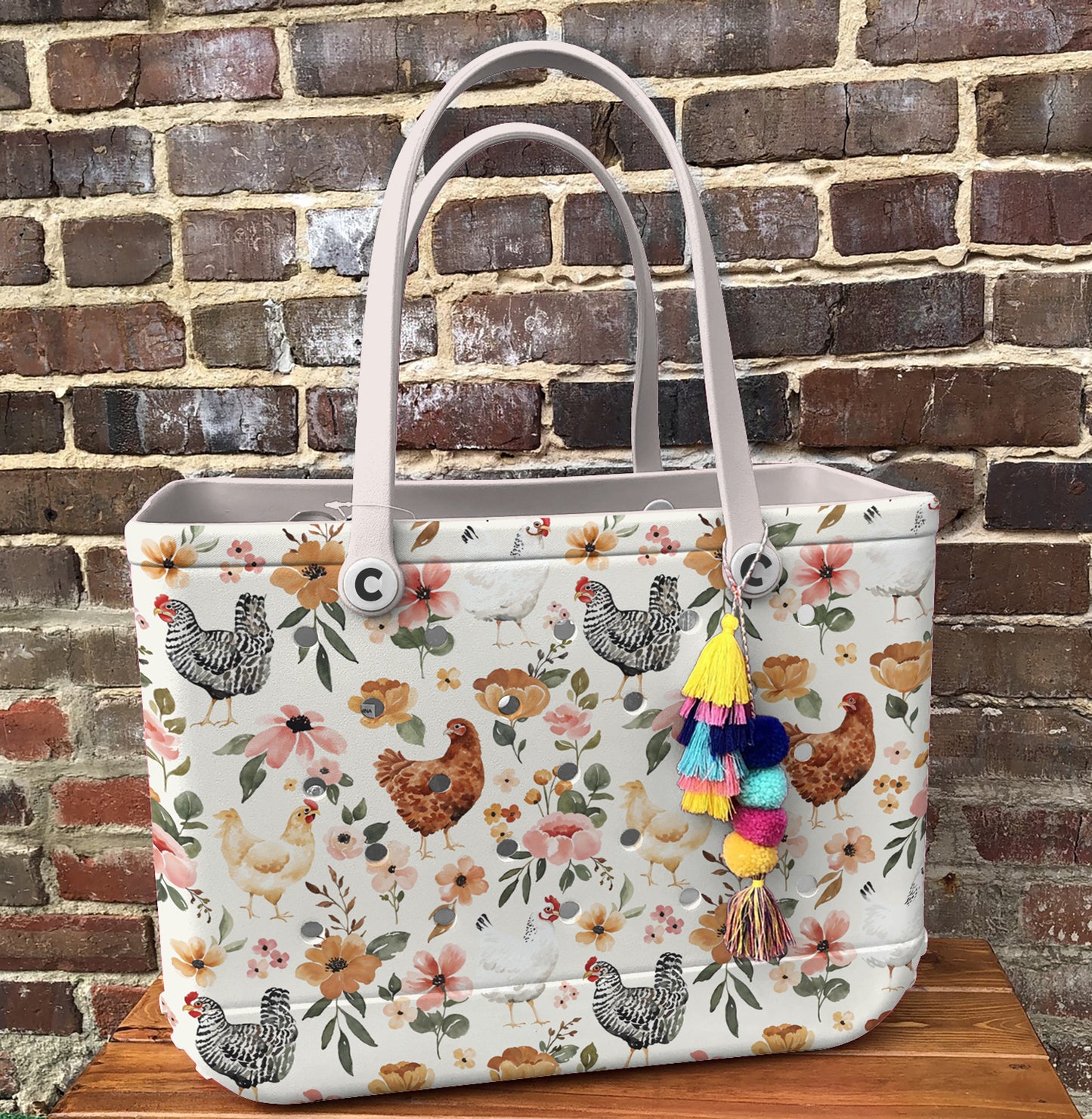 Ceeprints Cee™ Bag Cluck & Bloom