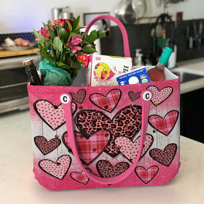 Ceeprints Cee™ Bag Pink Glitter Hearts