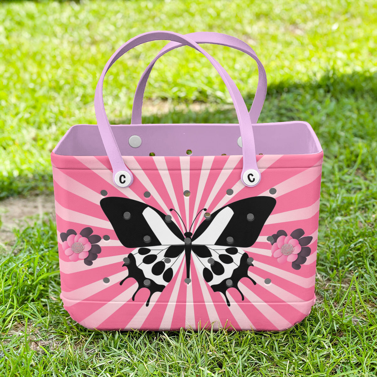 Ceeprints Cee™ Bag Pink Bloom Butterfly