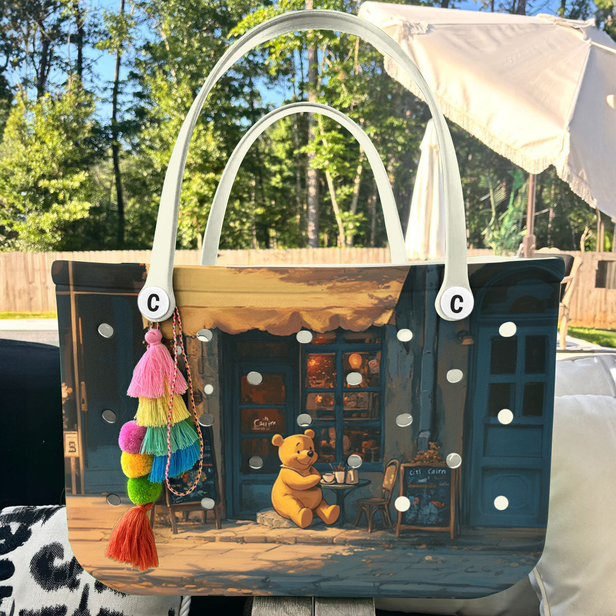 Ceeprints Cee™ Bag Pooh's Charming Cairn