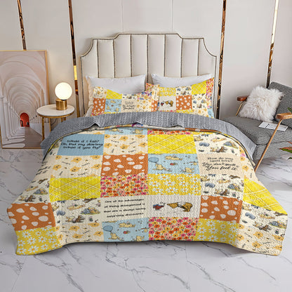 Ceeprints All Season Quilt 3-Piece Set Pooh