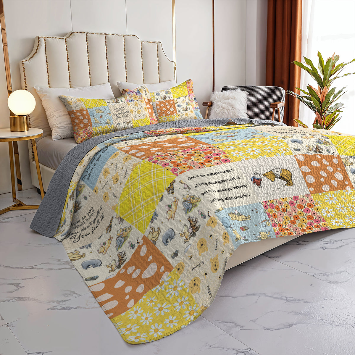 Ceeprints All Season Quilt 3-Piece Set Pooh